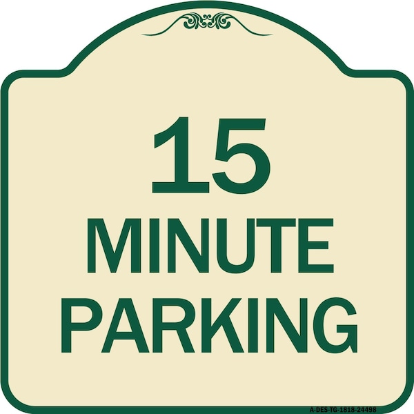 Signmission 2 Hour Parking Parking for Customers Heavy-Gauge Aluminum Sign, 18" x 18", TG-1818-24498 A-DES-TG-1818-24498 - main